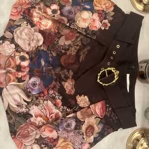 Zimmermann Floral High Waist Shorts - Multicolor